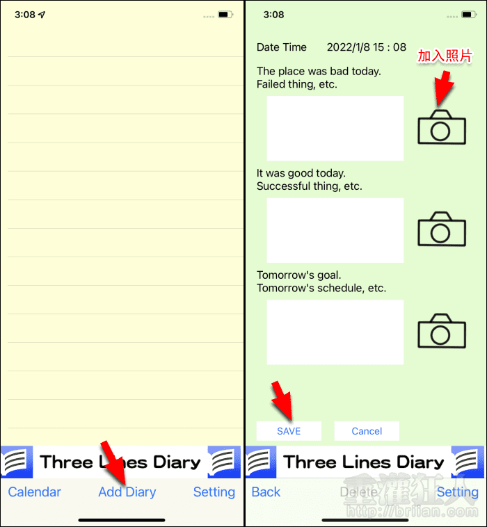 睡前快速写下「三行日记」释放压力好好睡~ThreeLinesDiary